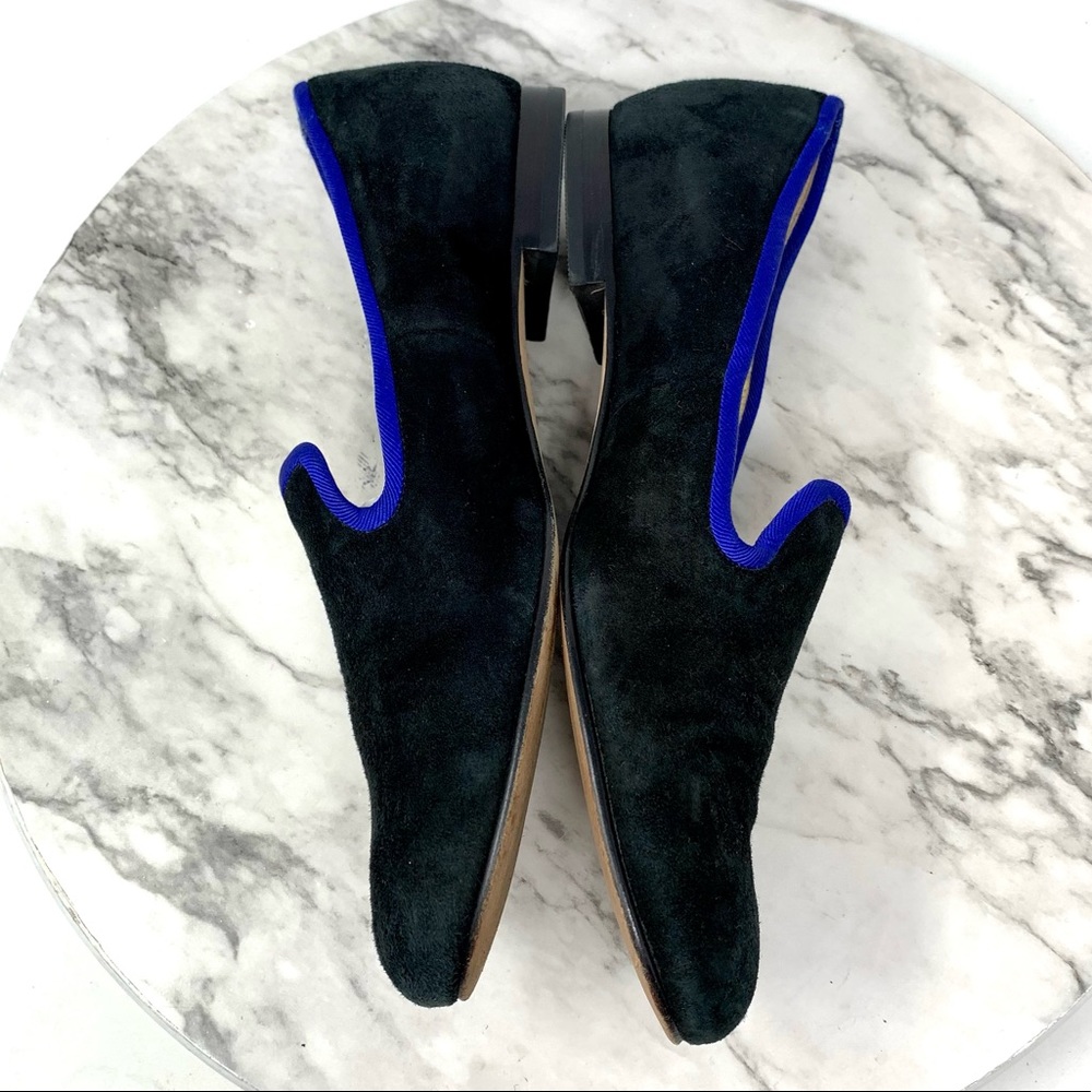 Cole Haan Sabrina Suede Nike Air Loafer 8.5 Two Tone Classic Preppy Minimalist - Picture 7 of 13